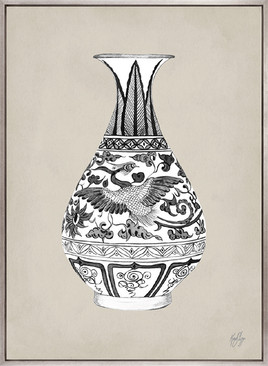 Amesbury Decorative Vase XX (Canvas)