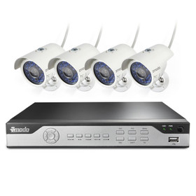 Zmodo 4 Channel with 4 cameras