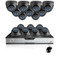 Zmodo 16CH Business Security System & 16 600TVL CCD Cameras-1TB HDD