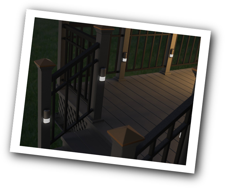 Deck Accent Lighting