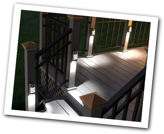 Motion Activated Deck Lighting