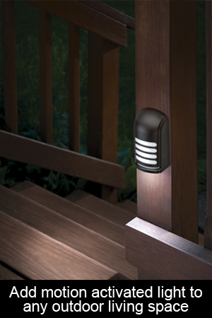 motion sensor deck lights