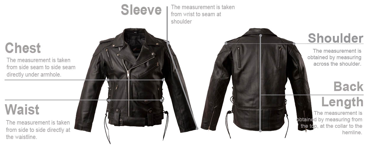 Leather Motorcycle Jacket with Vents and Armour