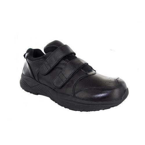Genext Athletic Touch Closure Black Orthopedic Shoes  for Women