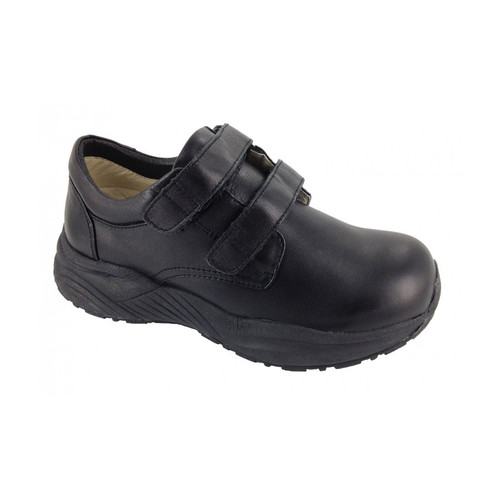Genext Comfort Black Touch Closure Orthopedic Shoes For Men Genext Comfort Black Touch Closure Orthopedic Shoes For Men