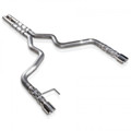 Ford Mustang GT 2015 3" Exhaust: With Factory Connect H-Pipe
