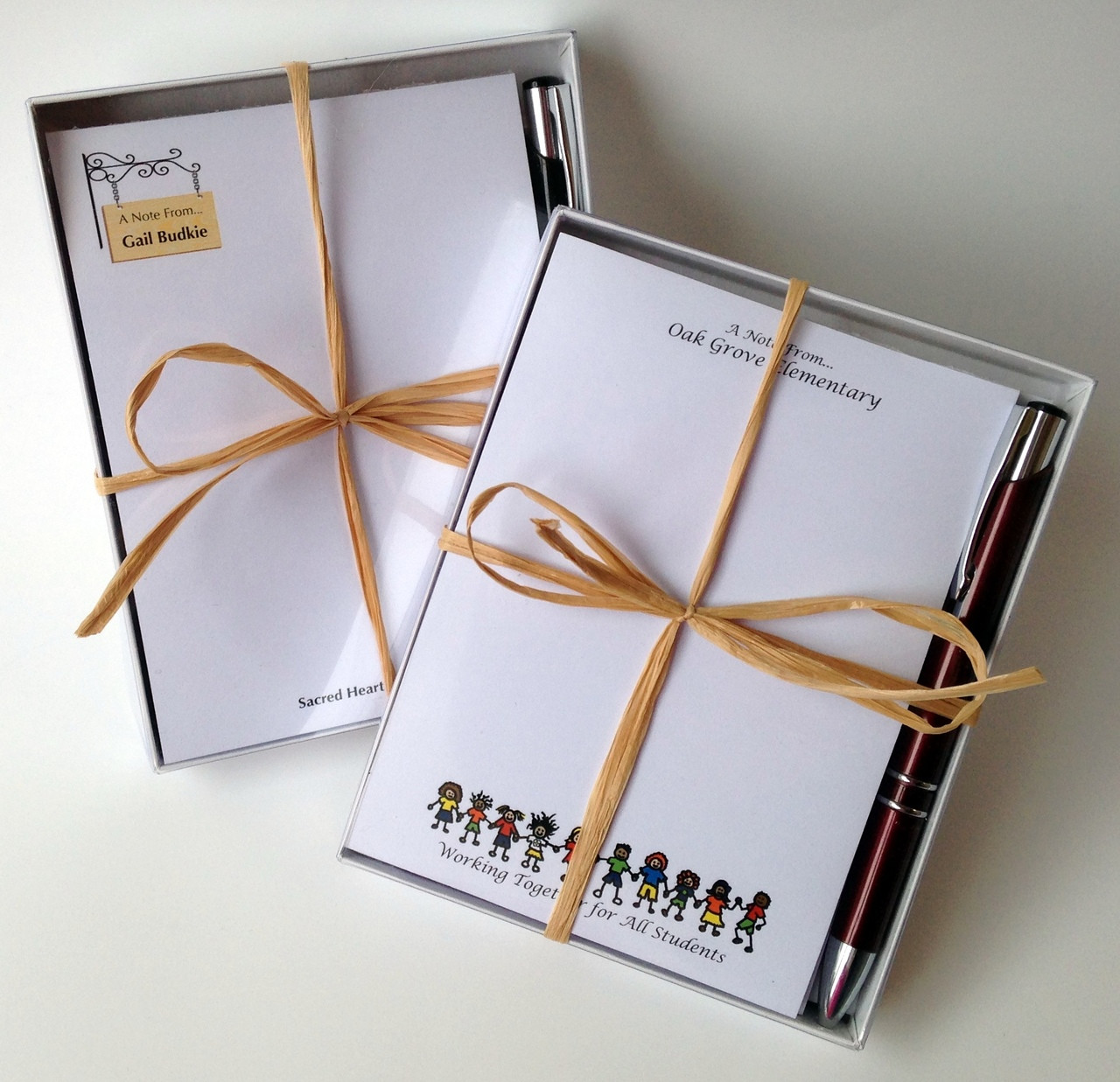 personalized notepad gift sets nationalschoolforms com