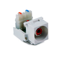HellermannTyton | RCAR110-W | RCA 110 CONNECTOR WHITE  |  Lectro Components