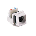 HellermannTyton | S110INSERT-W | S-VIDEO - 110 CONNECTOR- WHITE |  Lectro Components