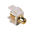 HellermannTyton | RCAFINSERTY-FW | RCA F CONNECTOR YEL, OFF.WHT   |  Lectro Components
