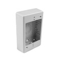 HellermannTyton | TSRPW-JB1 | SINGLE GANG-JUNCTION BOX WHITE |  Lectro Components