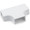 HellermannTyton | TSR3W-21-1 | 1-3/4" TEE COVER WHITE   |  Lectro Components