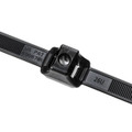 HellermannTyton | DCT90HIRK2 | DUAL CLAMP TIE 13.0" BLACK HI  |  Lectro Components