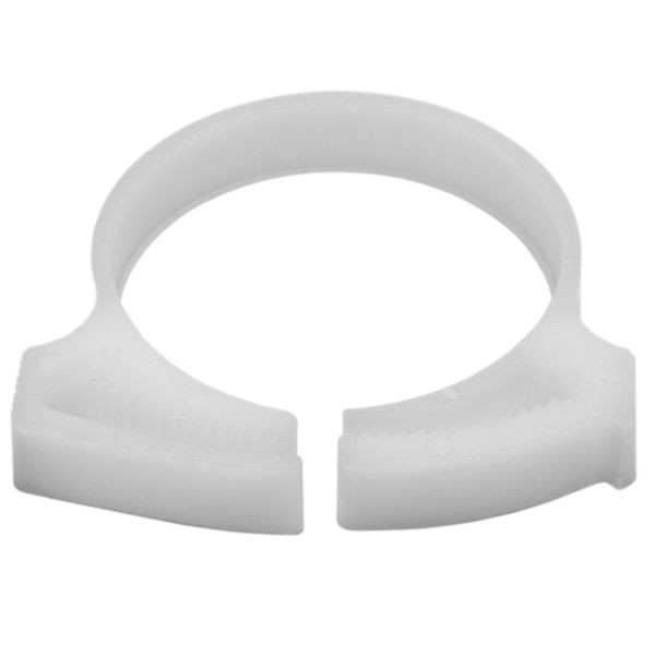 1.214//1.384 Min//Max Diameter 500//pkg White HellermannTyton SNP3210H4 Snapper Hose Clamps POM