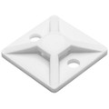 HellermannTyton | MB310M4 | MB3 MOUNTING BASE WHITE-T30 |  Lectro Components