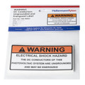 HellermannTyton | 596-00662 | WARNING DC COND ENG 10/PK   |  Lectro Components