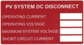 HellermannTyton | 596-00241 | DC RATING LABEL 50/RL |  Lectro Components