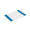 HellermannTyton | 553-50081 | .187" 4.74MM WHITE TRIPLE SLIT |  Lectro Components