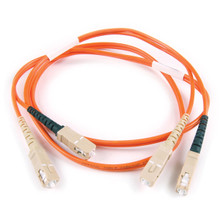 HellermannTyton | VFA3SCSCOM2 | SC-SC DUP OM2 MM 3M JUMPER  |  Lectro Components
