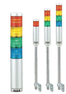 Patlite | LCE-502UFBW-RYGBC+FB120 | LED Signal Tower