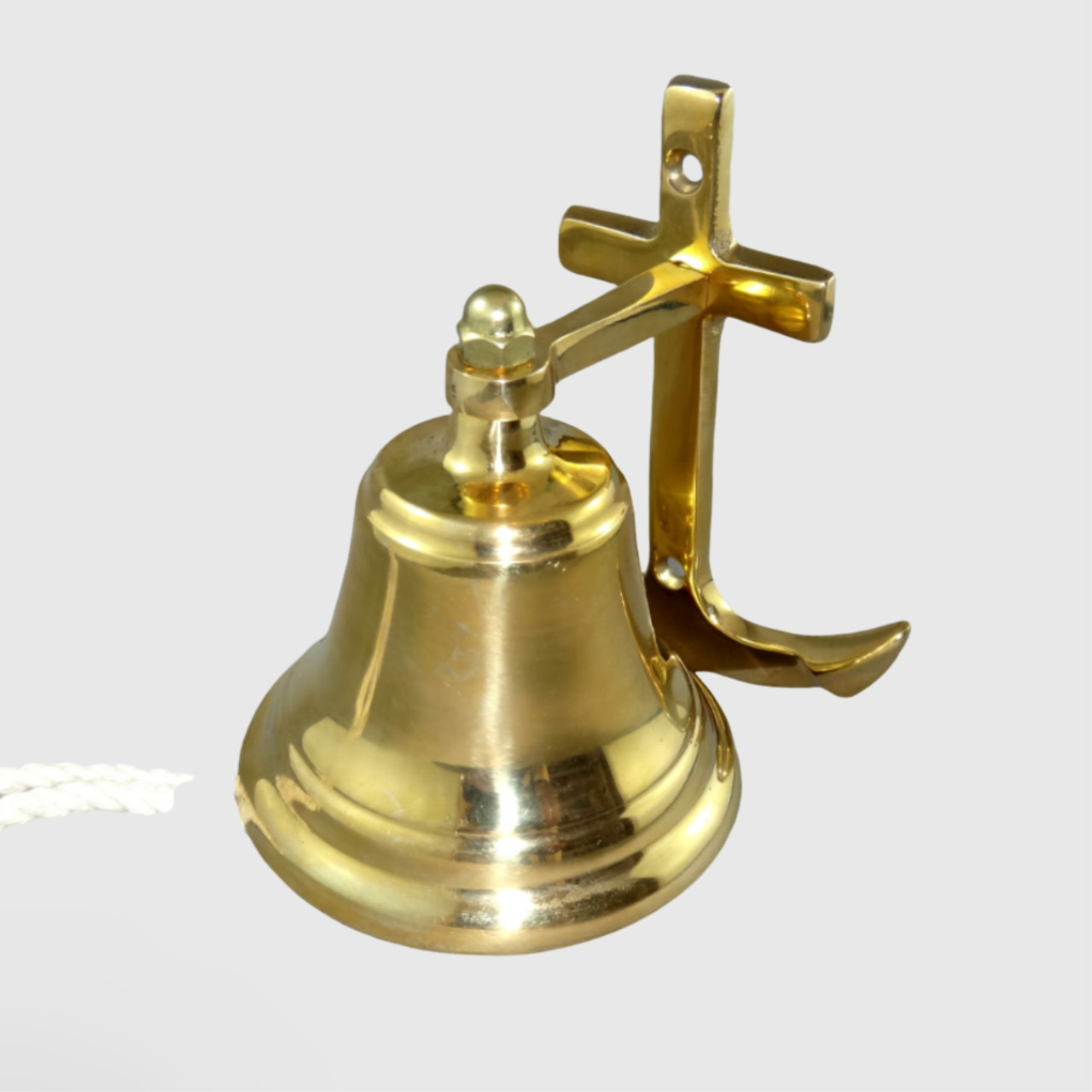 Brass bell, Woodturning project parts