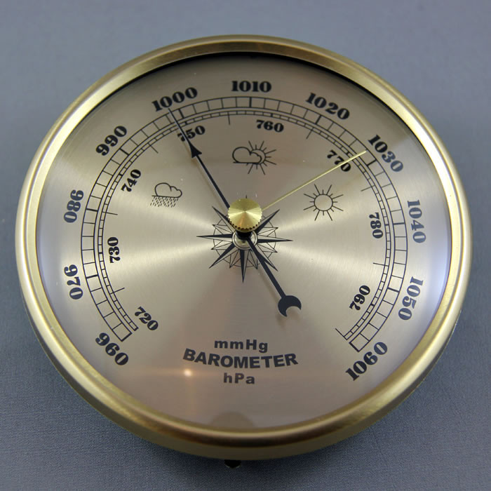 Barometers - Barometer 105mm GolD  00794.1392843442.1280.1280