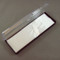 Double Pen Case  plastic lid with white lining