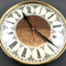 200mm Ivory Fancy Roman Insert Clock