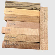 Assorted timber blanks