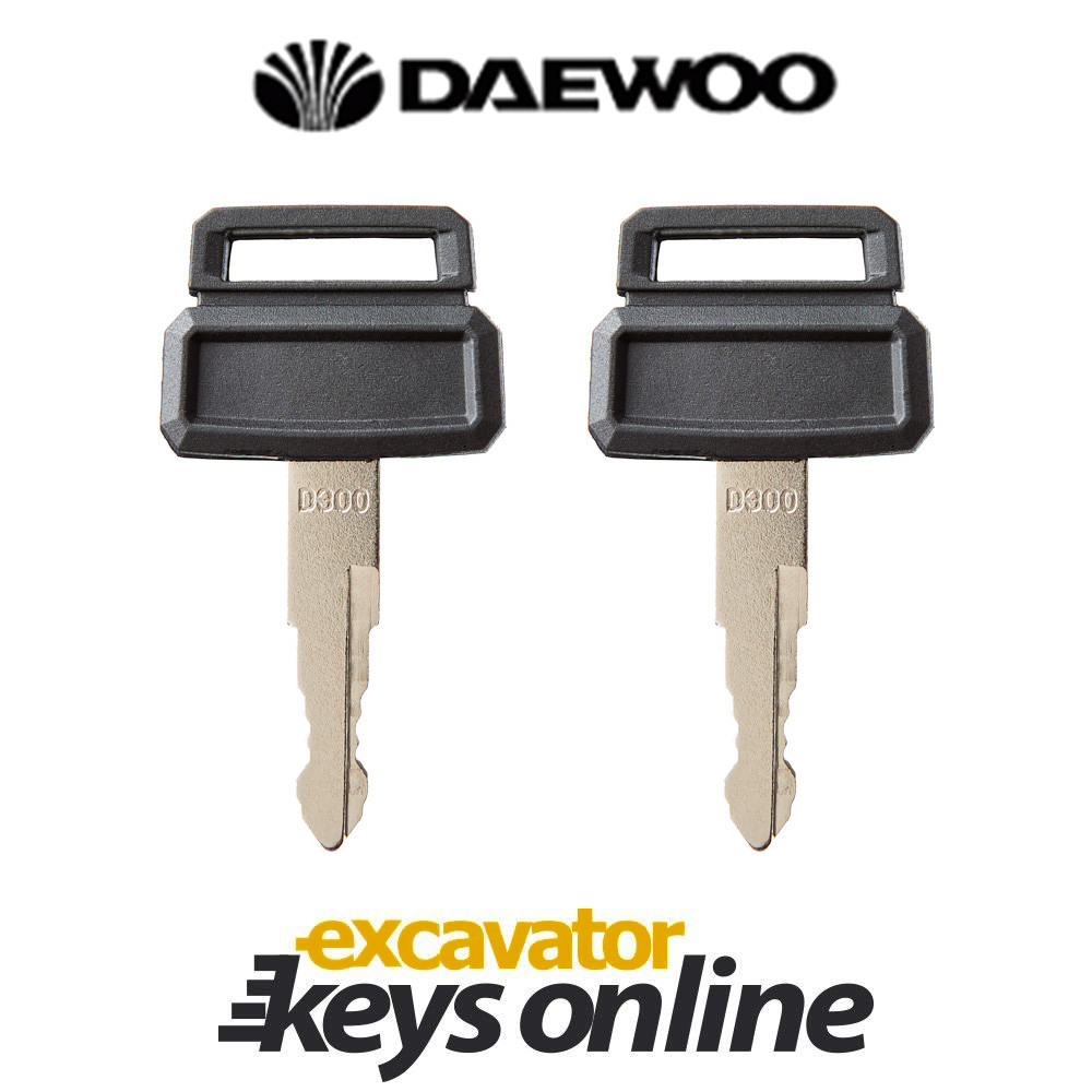 DAEWOO D300 Excavator Key Set of 1