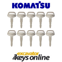 Komatsu 787 Key (set of 10)