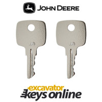 John Deere JD Key (set of 2)