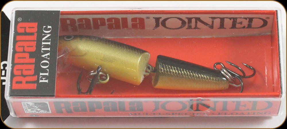 Rapala J05G Jointed 2 1/8oz Gold - Discount Fishing Canada