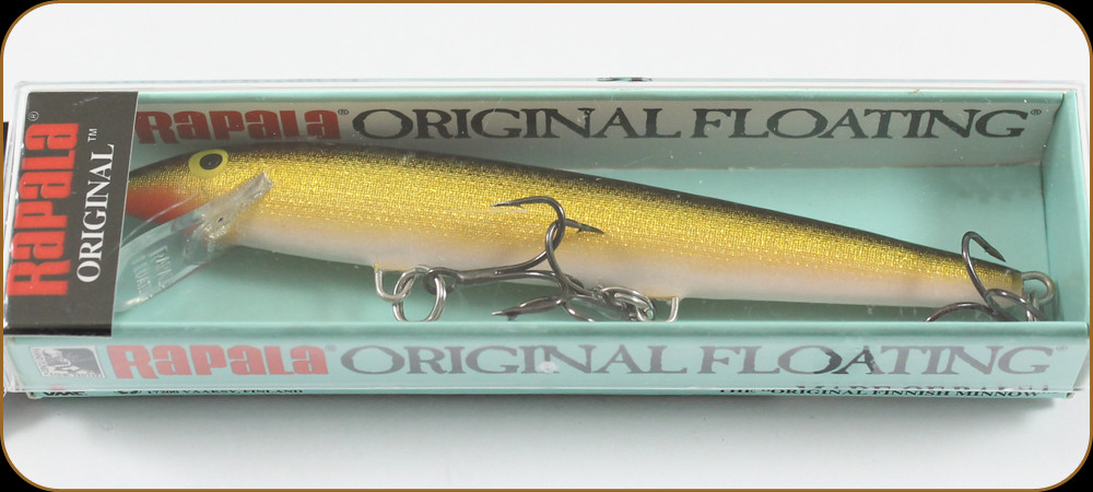 Rapala F11G Original Floater 4-3/8 3/16oz Gold - Discount Fishing