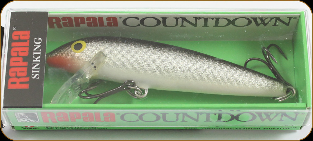 Rapala CD09S Countdown 3-1/2 7/16oz Sil - Discount Fishing Canada