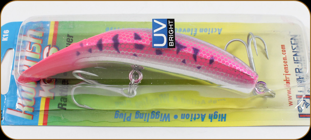 Luhr Jensen 5414-016-1624 Kwikfish K16X Blazin Purple Pink UV 5-9/16 -  Discount Fishing Canada