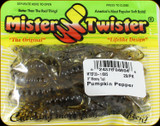 Mr Twister MTSF20-11BKS Meeny Tail 3" Pumpkin Pepper 20Pk