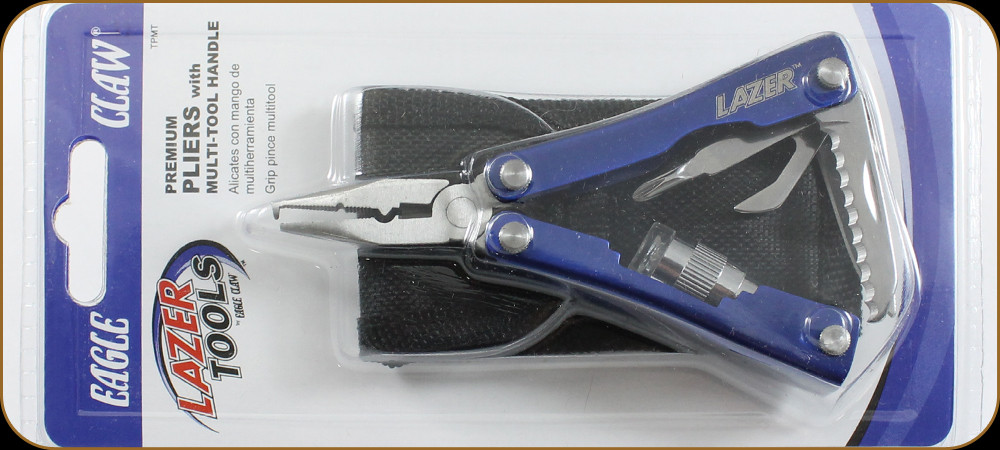 Eagle Claw TMPT Lazer Sharp Multi- Tool w/Built In Pliers