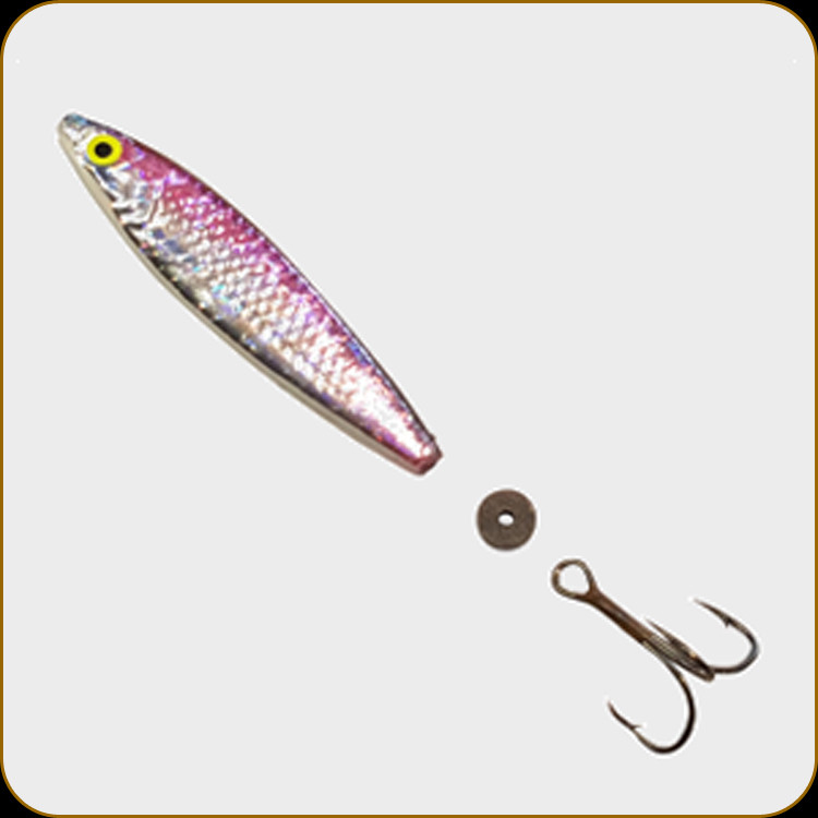 Buzz Bomb - Zzinger - Anchovy/Herring - 1/2oz - Pink Holograph