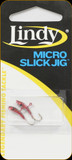 Lindy LIR011 Micro Slick Jig 1/48oz Red Glow 2/Pk