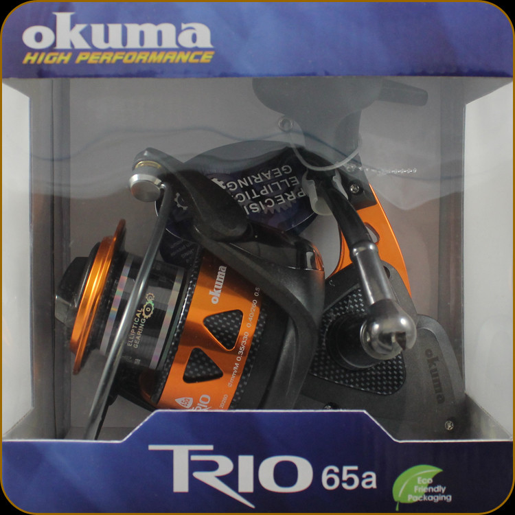 Okuma Trio BF-65 Baitfeeder Spinning Reel. Bid or Buy Now from the
