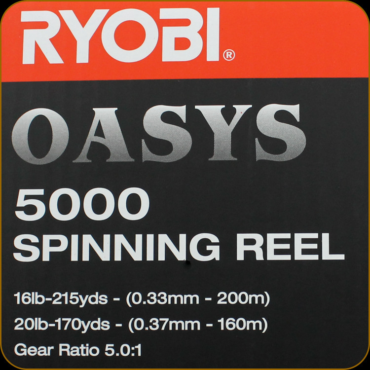 Ryobi 23222 Oasys 5000 Spin Reel
