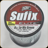 Sufix 661-208G Elite - 8Lb 1000Yds Low-Vis Green