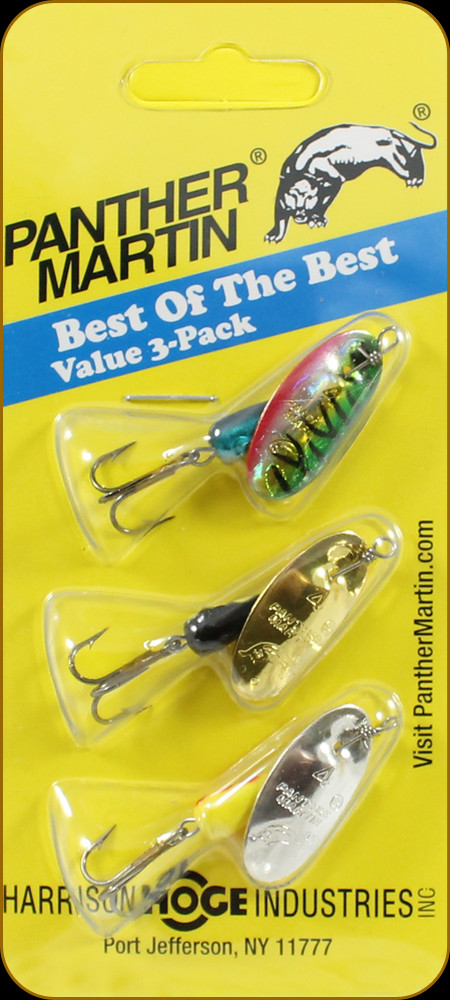 Panther Martin BOB3 Best of Best - 3 Pack Spinners - Discount