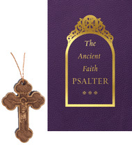 Psalter Gift Set: The Ancient Faith Psalter / Wood Neck Cross