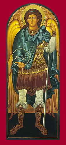 Archangel Gabriel, full-figure icon - Ancient Faith Store
