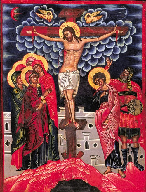 The Crucifixion, large icon - Ancient Faith Store