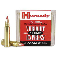 Hornady Varmint Express V-Max Rimfire .17HMR Rifle Ammunition