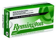 Remington .38 Super Auto UMC+P 130 grain MC Handgun Ammunition