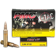 PMC X-Tac 5.56 NATO 55 Grain FMJ XP193 Rifle Ammunition